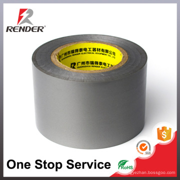 Guangzhou Isolierung Materialien Hersteller Niederspannung Grau gefärbte PVC Klimaanlage Pipe Wrapping Tape Duct Tape
